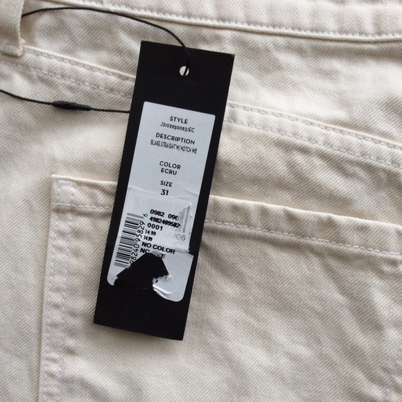 Veronica Beard Blake Straight HighRise Jeans 31/12 - Picture 7 of 8